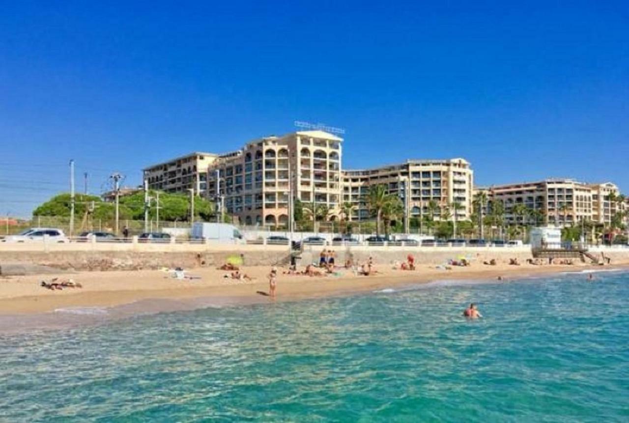 Zen Beach Cannes Sea View Apartment Beach In Front X2 Pools-Ac-Clim-Wifi-Free Parking Inside Exterior photo