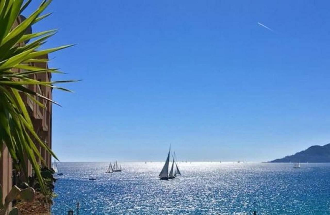 Zen Beach Cannes Sea View Apartment Beach In Front X2 Pools-Ac-Clim-Wifi-Free Parking Inside Exterior photo