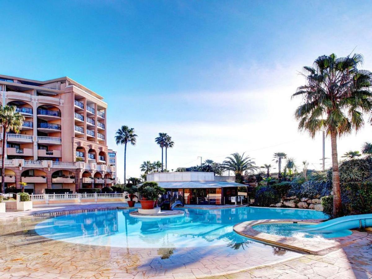 Zen Beach Cannes Sea View Apartment Beach In Front X2 Pools-Ac-Clim-Wifi-Free Parking Inside Exterior photo